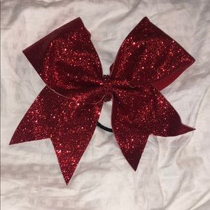 Red Sparkle Bow